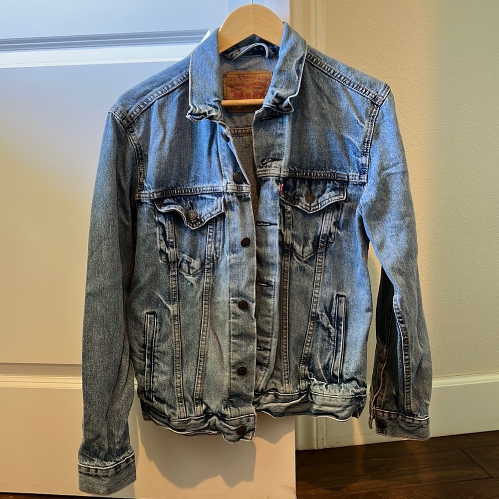 Levi Strauss Mens Denim Jacket Size S